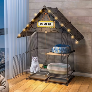 养喵殿・斜顶氛围感猫别墅