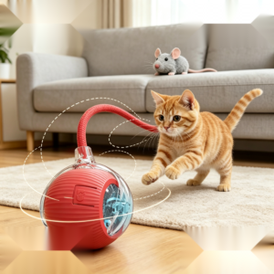 智能避障・自动感应逗猫球