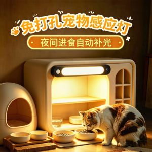 免打孔・宠物智能感应补光灯